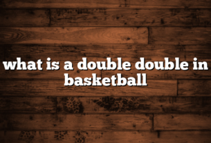 what is a double double in basketball