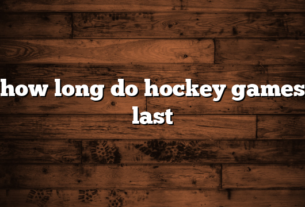 how long do hockey games last