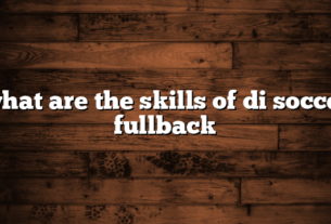 what are the skills of di soccer fullback