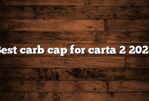 Best carb cap for carta 2 2024