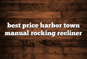 best price harbor town manual rocking recliner