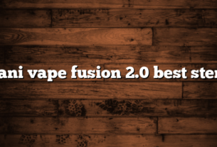 dani vape fusion 2.0 best stem