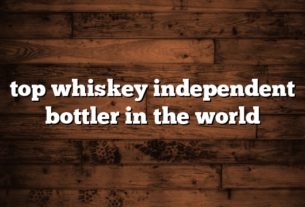 top whiskey independent bottler in the world